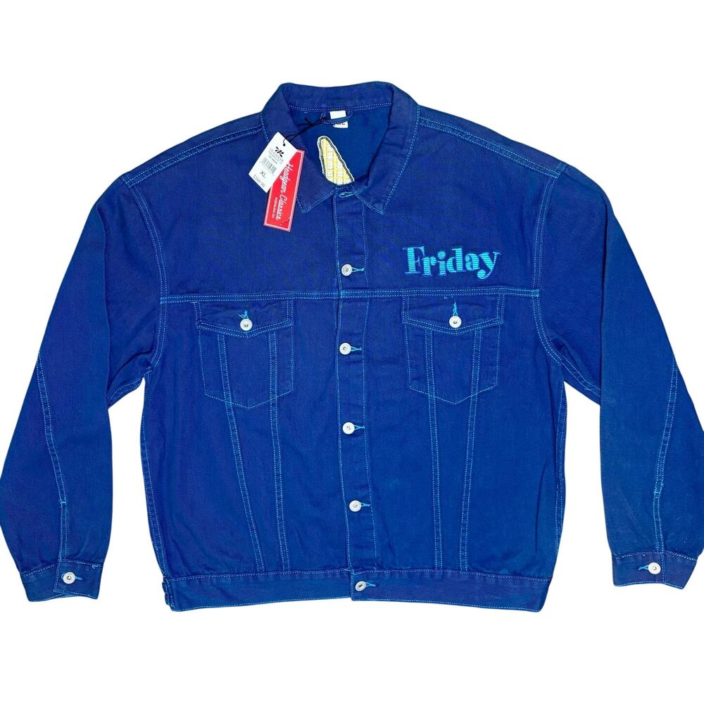 NWT - Headgear Classic Men's XL 'Friday' Button Jean Jacket